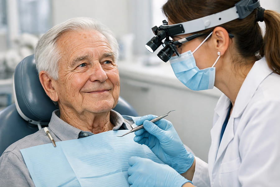 Atención dental a mayores de 65